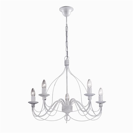 Ideal Lux csillár - CORTE SP5 BIANCO ANTICO