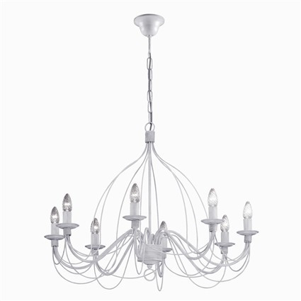 Ideal Lux csillár - CORTE SP8 BIANCO ANTICO