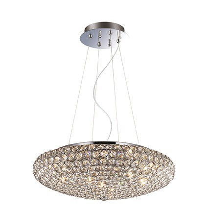 Ideal Lux csillár - KING SP7 CROMO