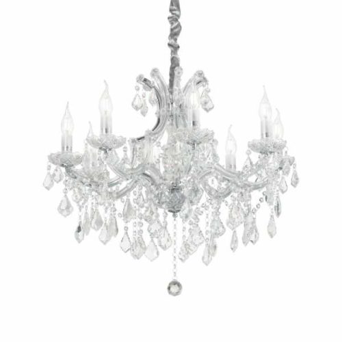 Ideal Lux NAPOLEON SP8 CROMO csillár - 167244
