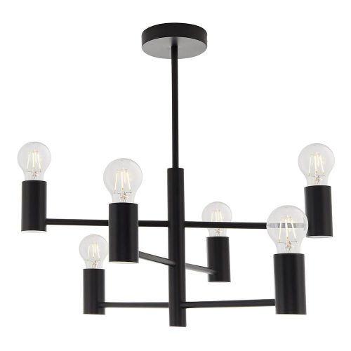 Endon Studio 6lt semi flush - ED-76502