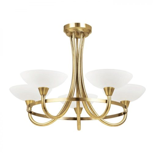 Endon Cagney 5lt semi flush - ED-CAGNEY-5AB
